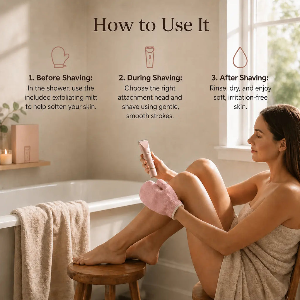 Ylumea 2-in-1 - Intimate Hair Remover