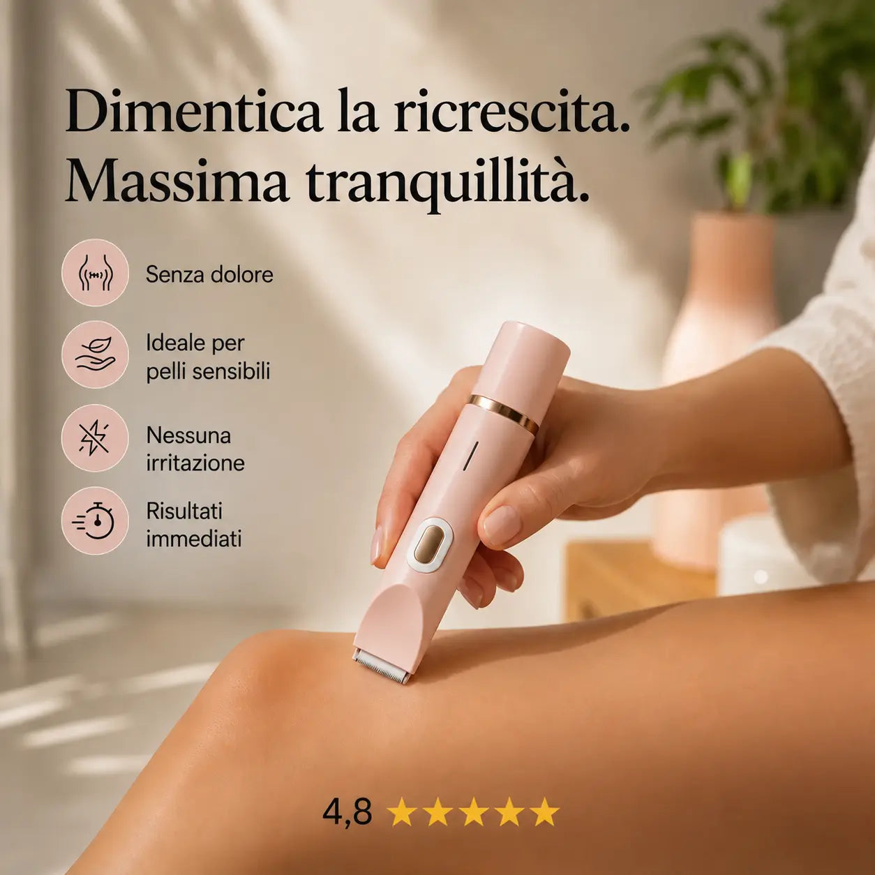 Ylumea 2-in-1 - Depilatore intimo