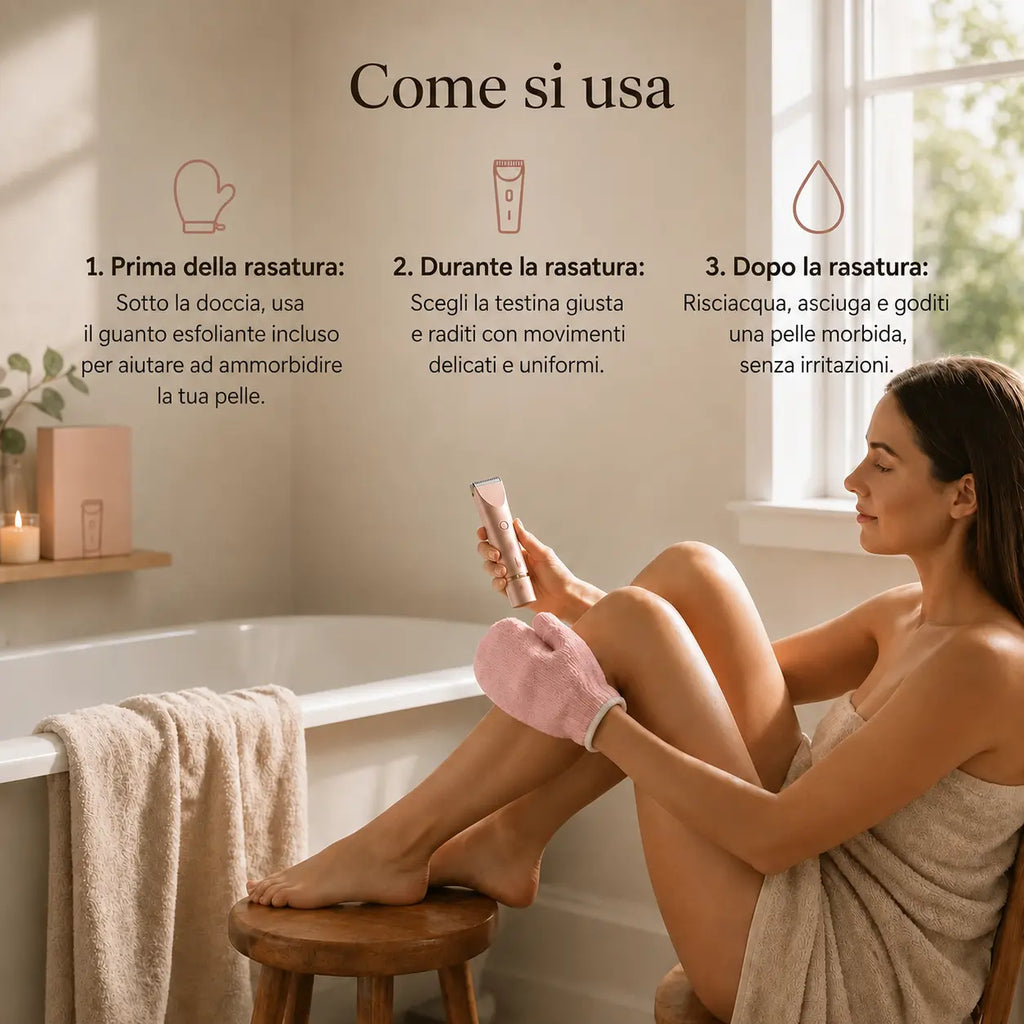 Ylumea 2-in-1 - Depilatore intimo